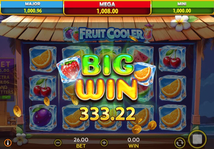 Fruit Cooler grote winst
