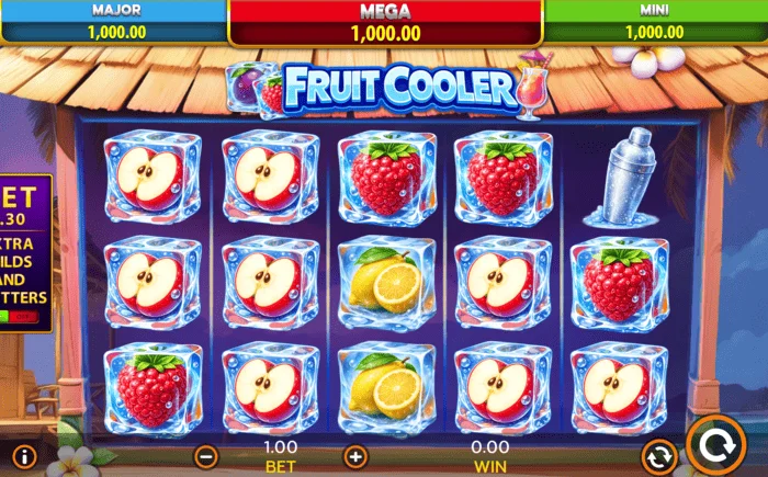 Fruit Cooler speelscherm